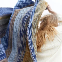 Sale Røros Tweed FRI Half Size Throw, november view