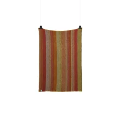 Sale Røros Tweed FRI Half Size Throw, summer red