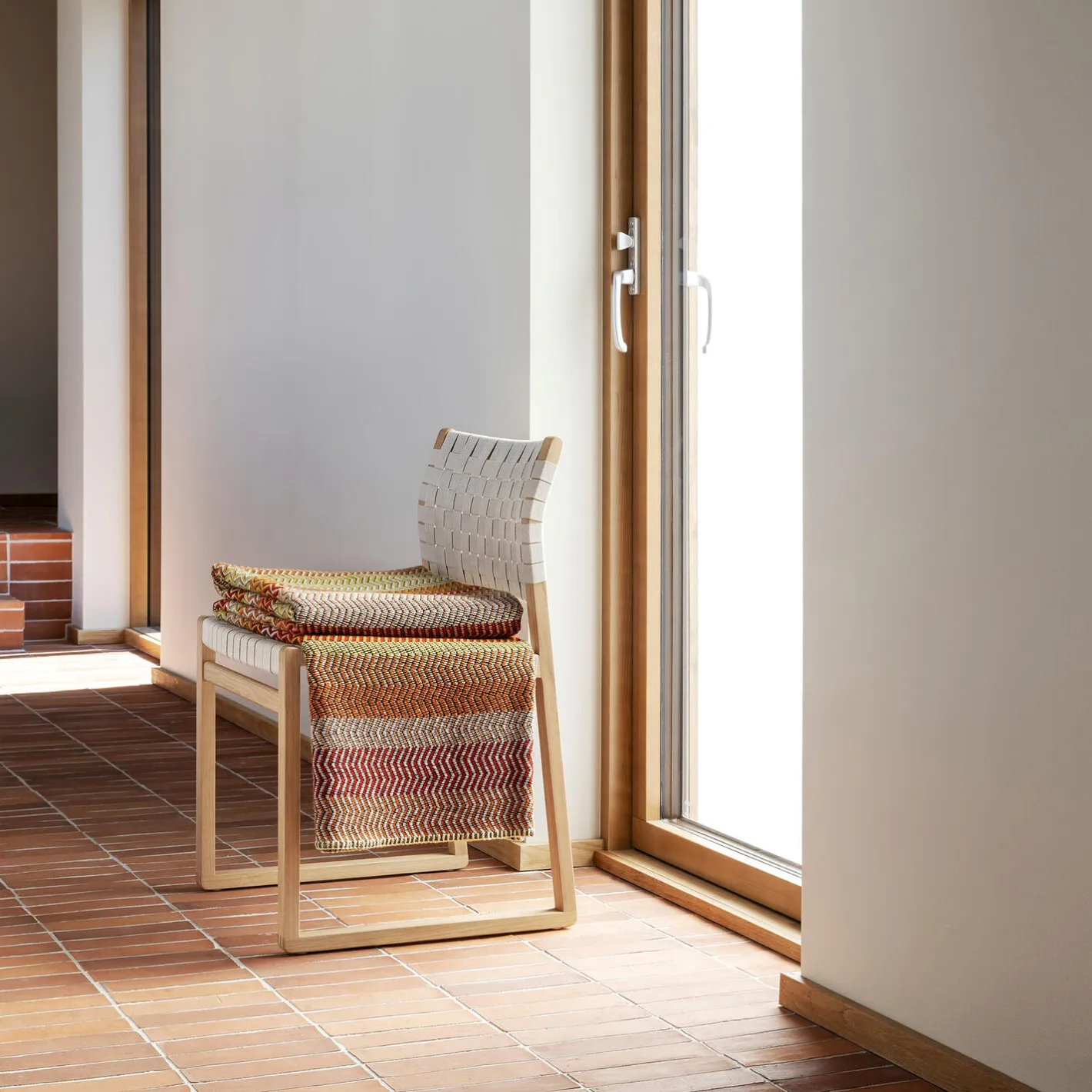 Online Røros Tweed FRI Throw, summer red
