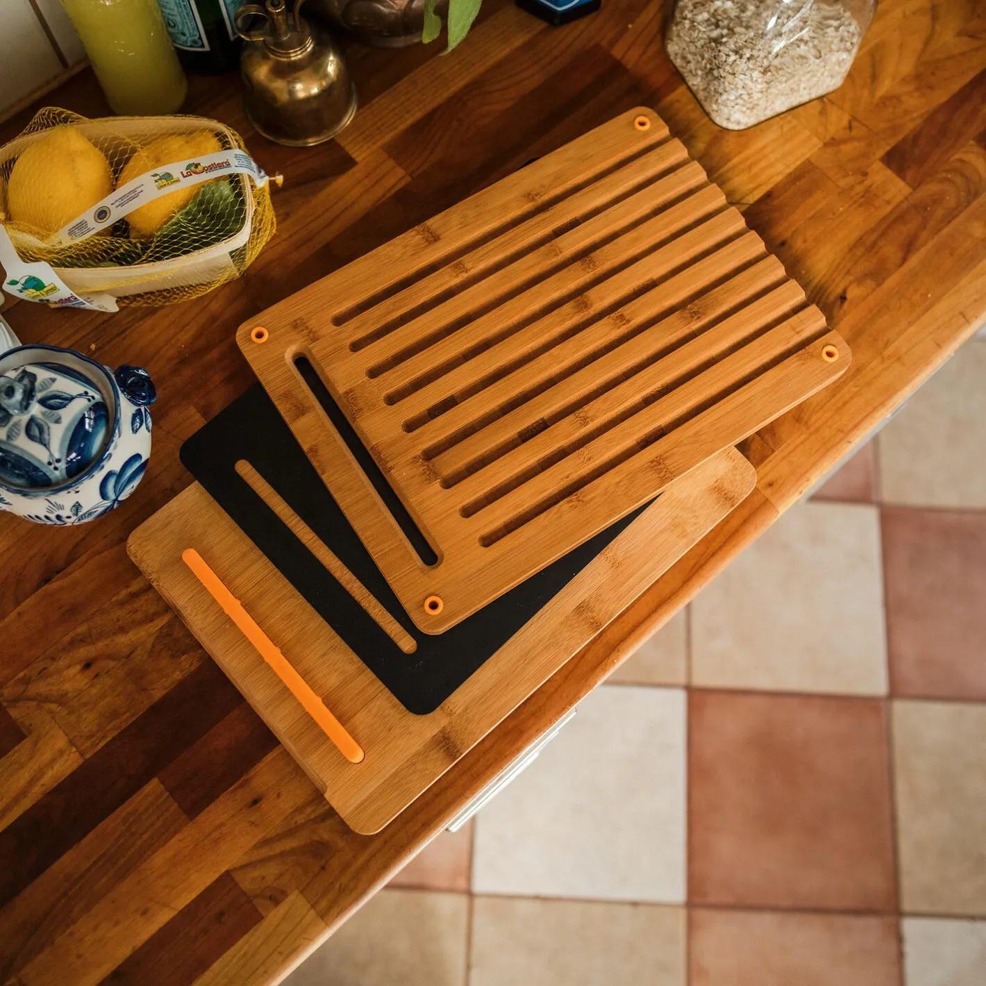 Outlet Fiskars Functional Form skærebræt sæt