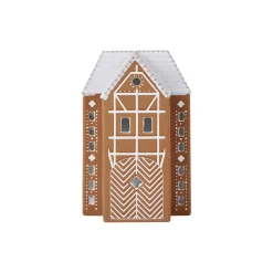 Hot Kähler Gingerbread lyshus stor, brun