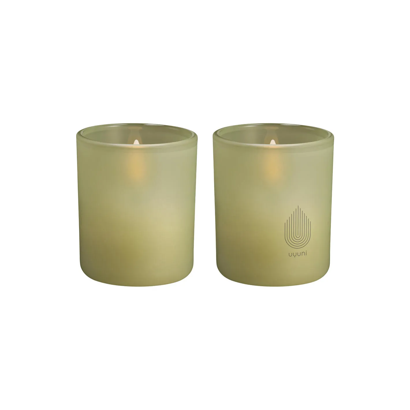 Uyuni Lighting Glass Candle 2-pack,> Lys & Duftlys