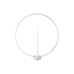 New Klong Gloria Candleholder Large nickel