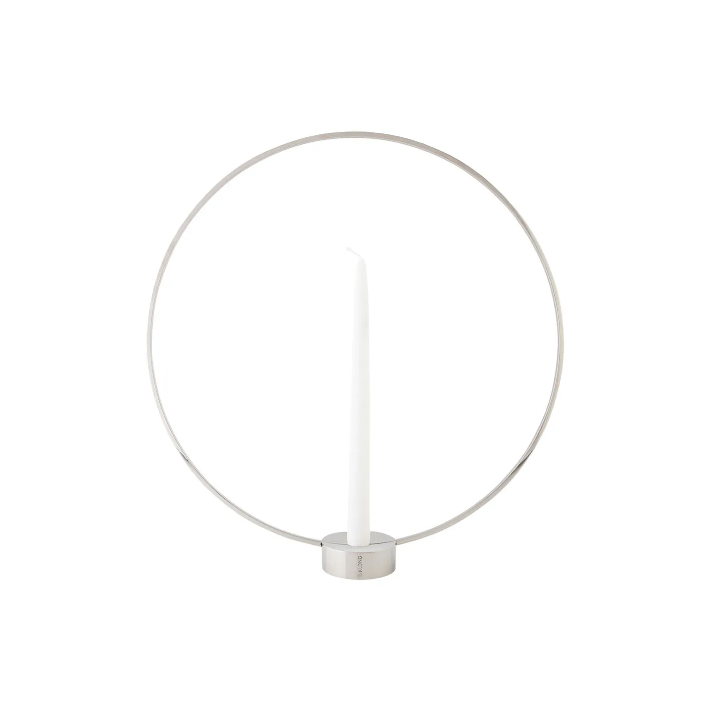 New Klong Gloria Candleholder Large nickel