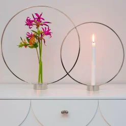 Hot Klong Gloria Candleholder Small nickel