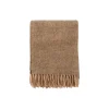 Hot Klippan Yllefabrik Gotland uld plaid, beige