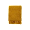 Klippan Yllefabrik Gotland uld plaid, yellow> Plaider