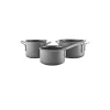 Eva Trio Grey Line Grydesæt 3 stk.> Gryder & Pander