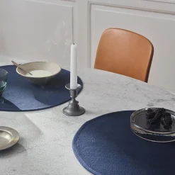 Sale Georg Jensen Damask HERRINGBONE dækkeserviet, dark blue
