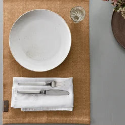 Discount Georg Jensen Damask HERRINGBONE dækkeserviet, ler