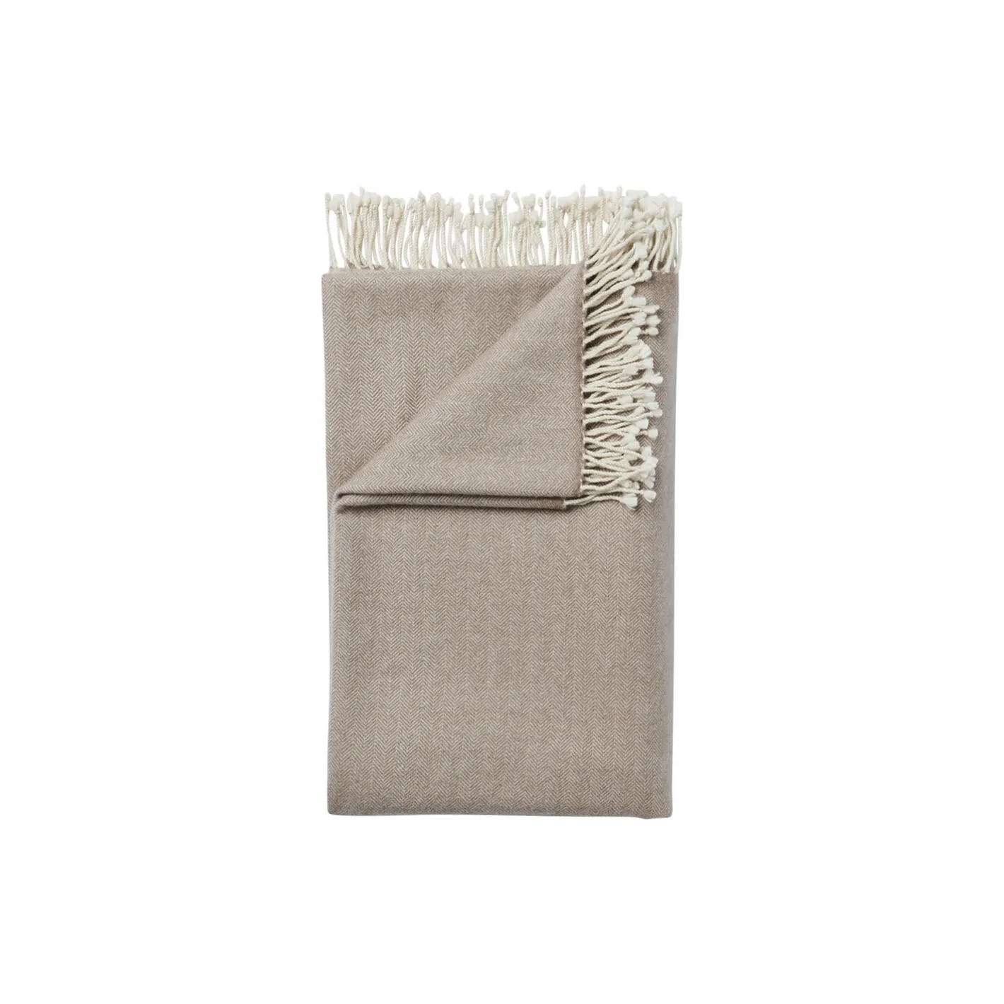 CARE BY ME HERRINGBONE Throw,> Plaider