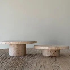 HOEME Copenhagen Høj dekorativt fad, sand><noscript><img width=