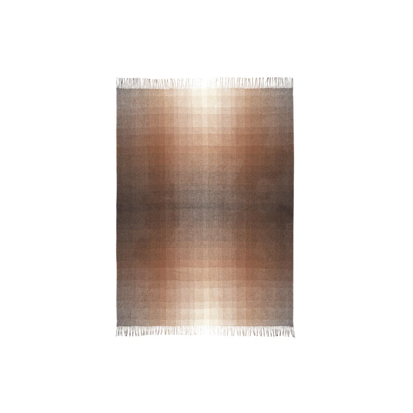 ELVANG Horizon plaid, camel> Plaider