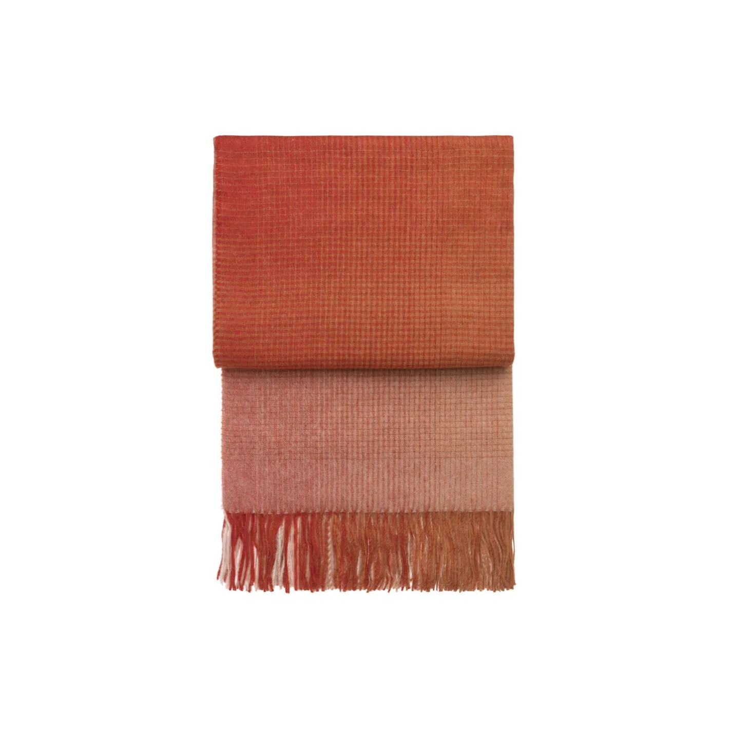 ELVANG Horizon plaid, teracotta> Plaider