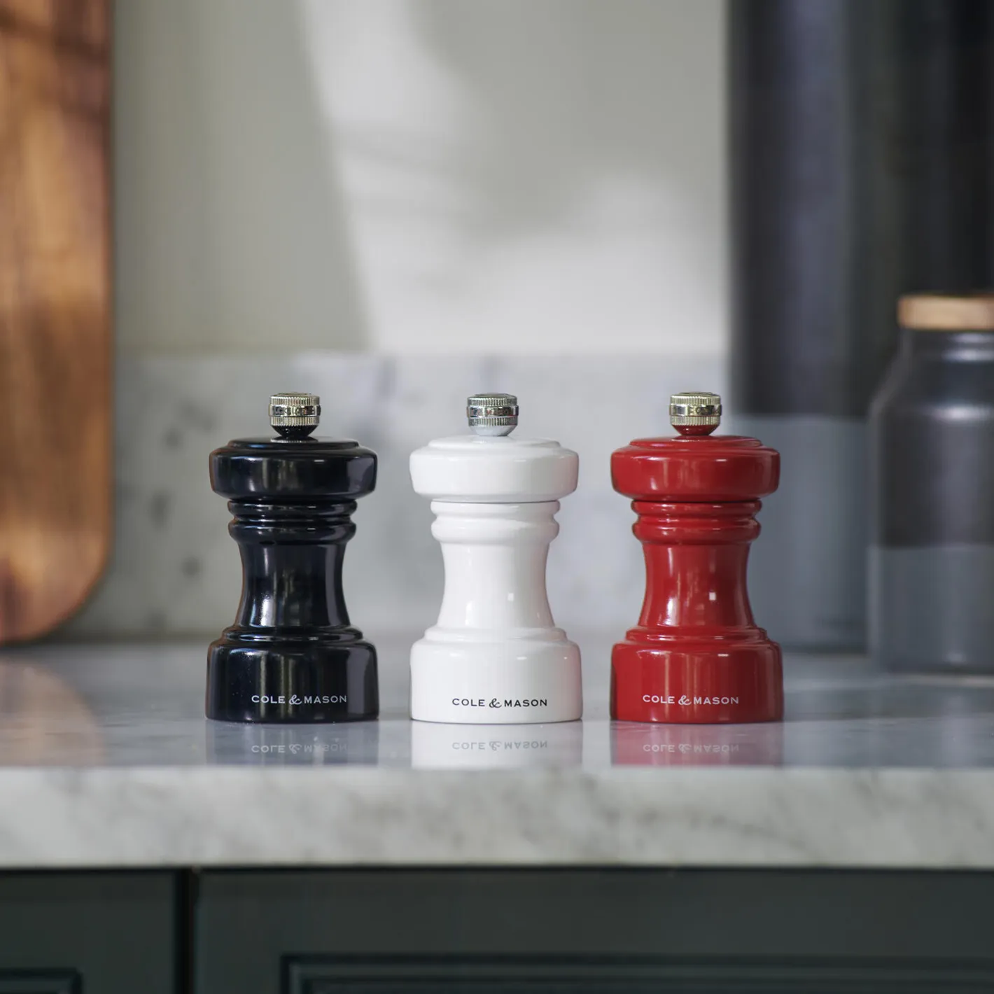 Best Cole & Mason Hoxton Pepper, hvid