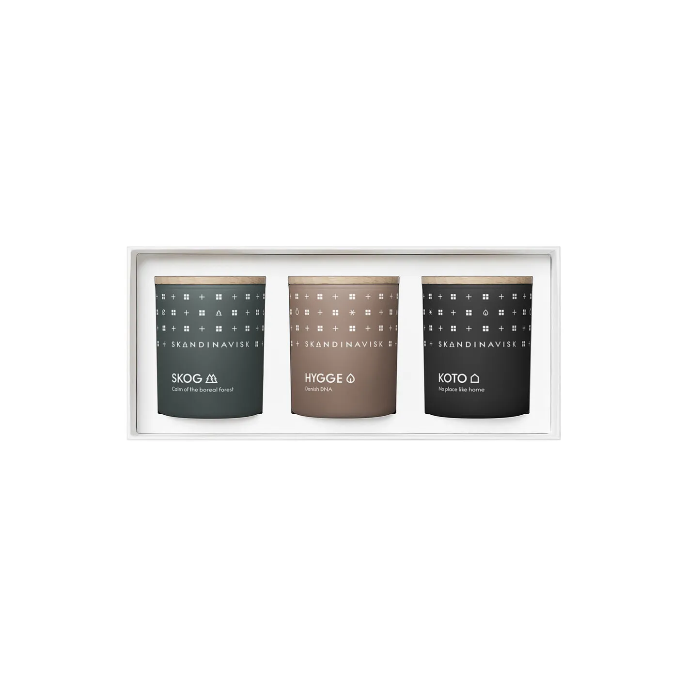 Skandinavisk HYBERNATE Mini Candles Giftset> Lys & Duftlys