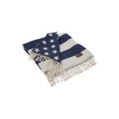 Sale Lexington Icons flag tæppe, white/navy