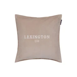 Lexington Icons Logo Organic Cotton Velvet Pillow Cover,> Pyntepuder & Hynder