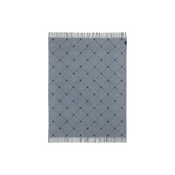 Sale Lexington Icons Signature Star Recycled Wool Throw, navy/white