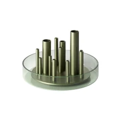 Fritz Hansen Ikeru™ vase low, forest green> Vaser