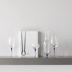 New Orrefors Intermezzo Blue Balance vinglas