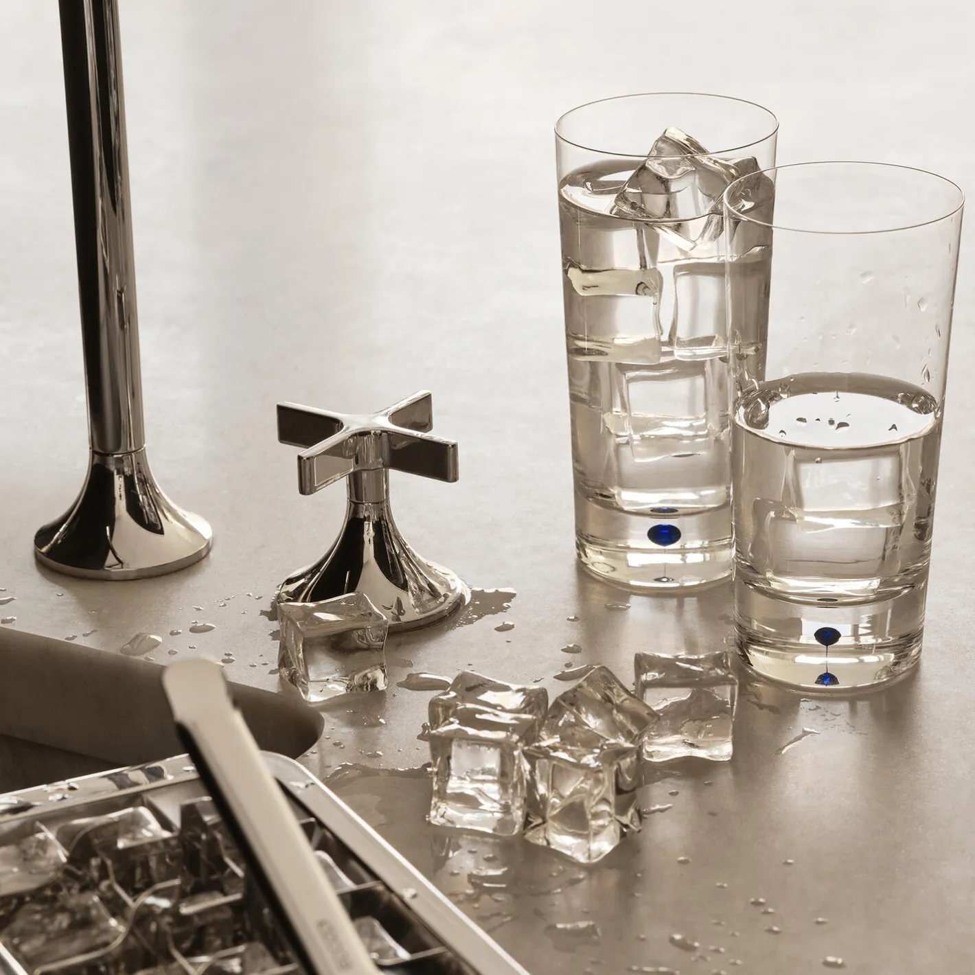 Orrefors Intermezzo Blue highball glas