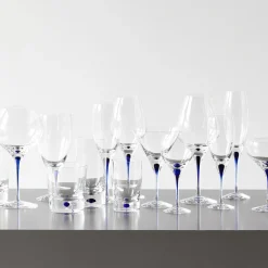 Best Orrefors Intermezzo Blue snapseglas