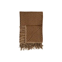 Discount Røros Tweed ISAK Throw, chestnut