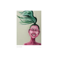 All by Voss Just Smile plakat> Plakater & Rammer