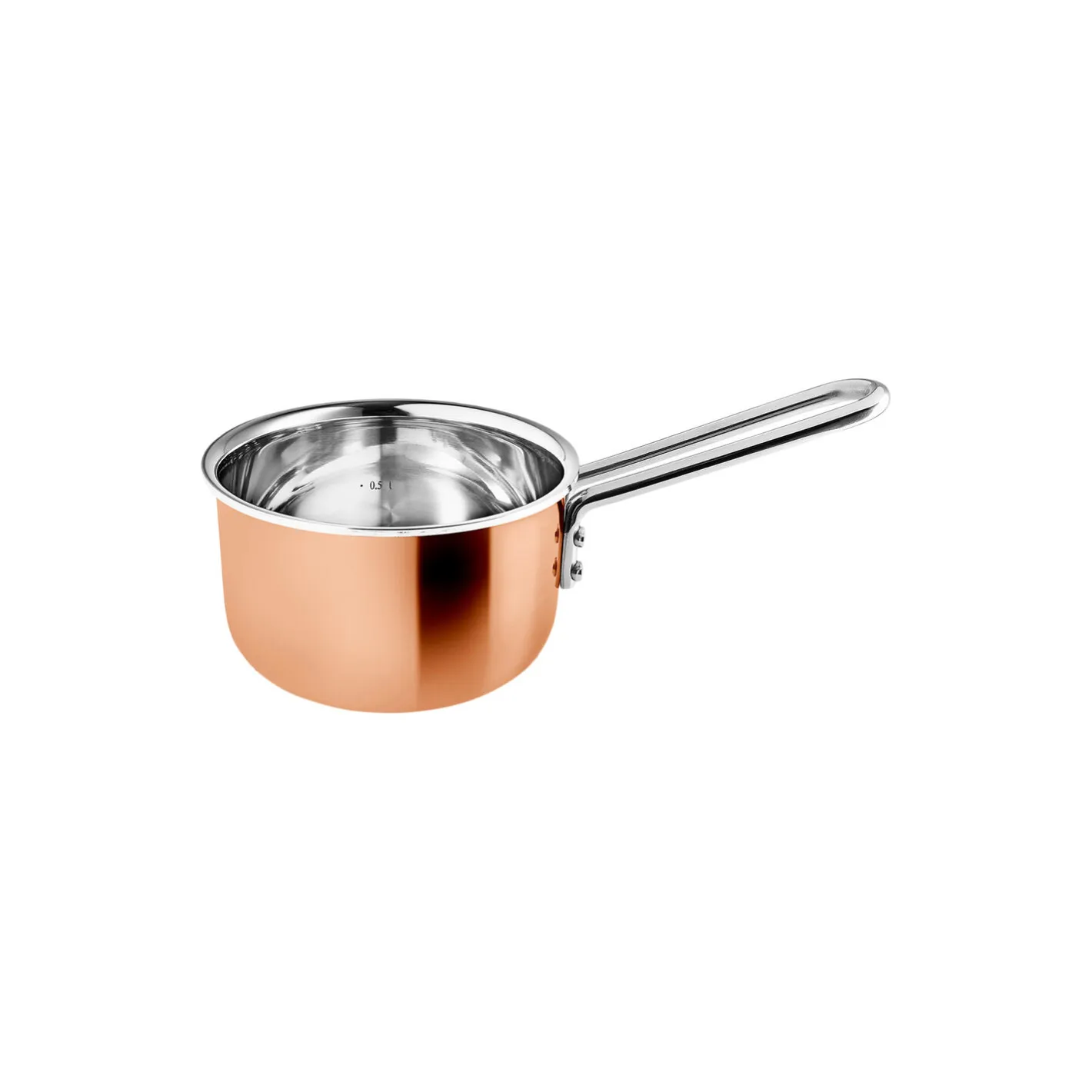 Best Eva Trio Kasserolle 1 L, copper