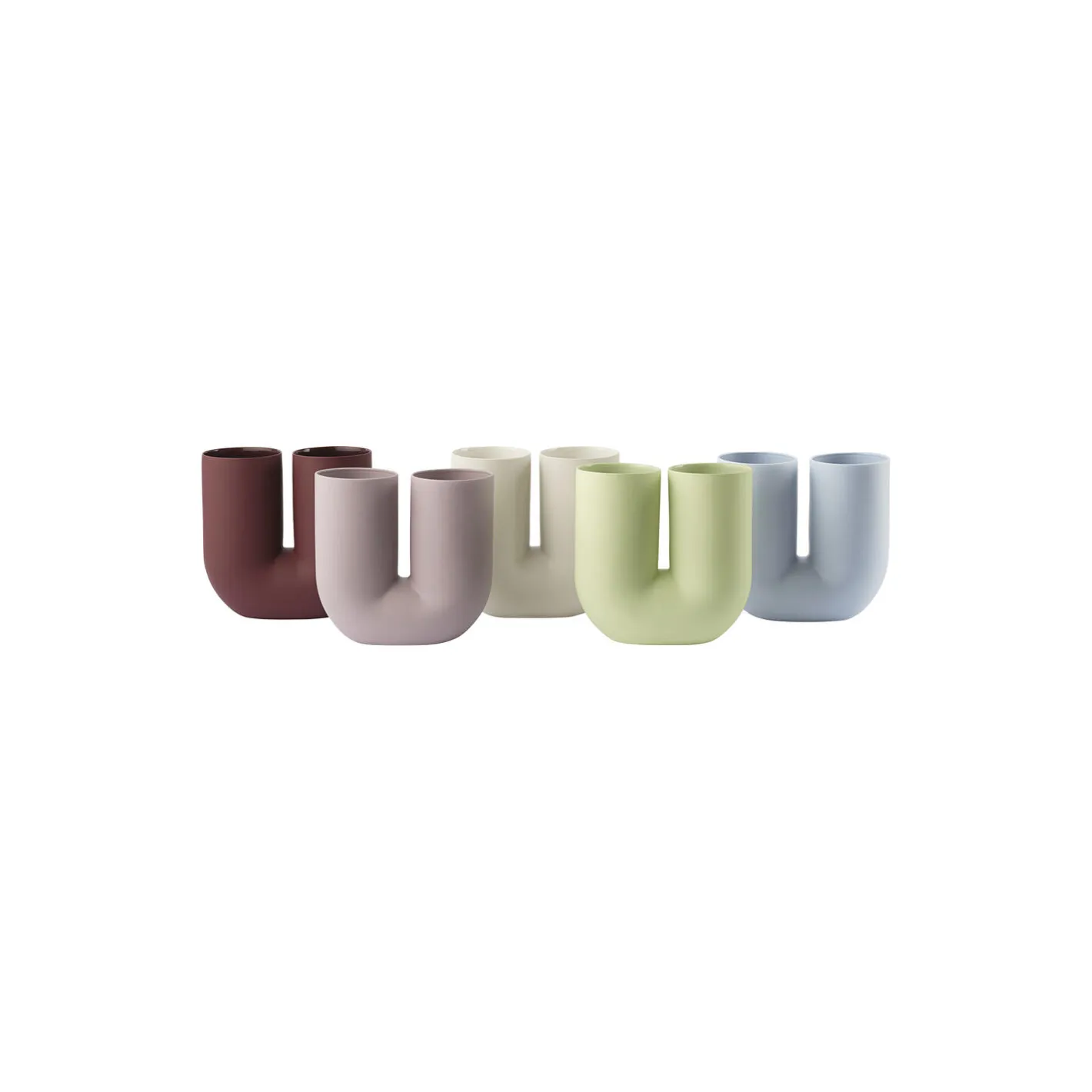 Discount Muuto Kink Vase, deep red