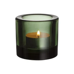 Iittala Kivi fyrfadslysestage, fyrretræsgrøn> Lysestager