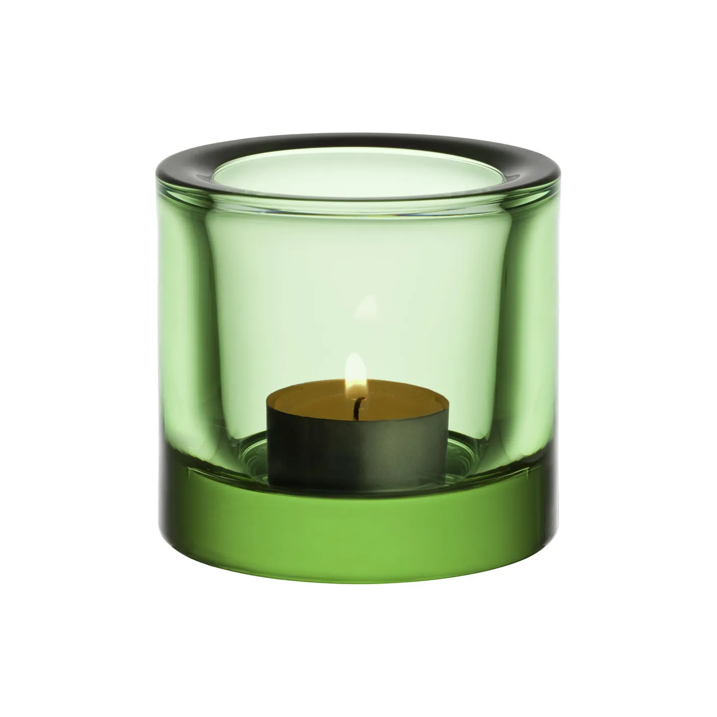 Iittala Kivi fyrfadsstage, apple green> Lysestager