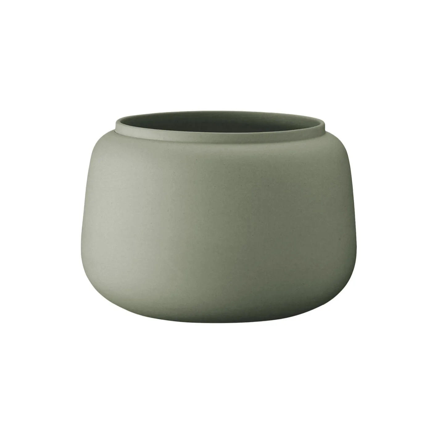 Ditte Fischer Copenhagen Klassisk vase bred lille, army