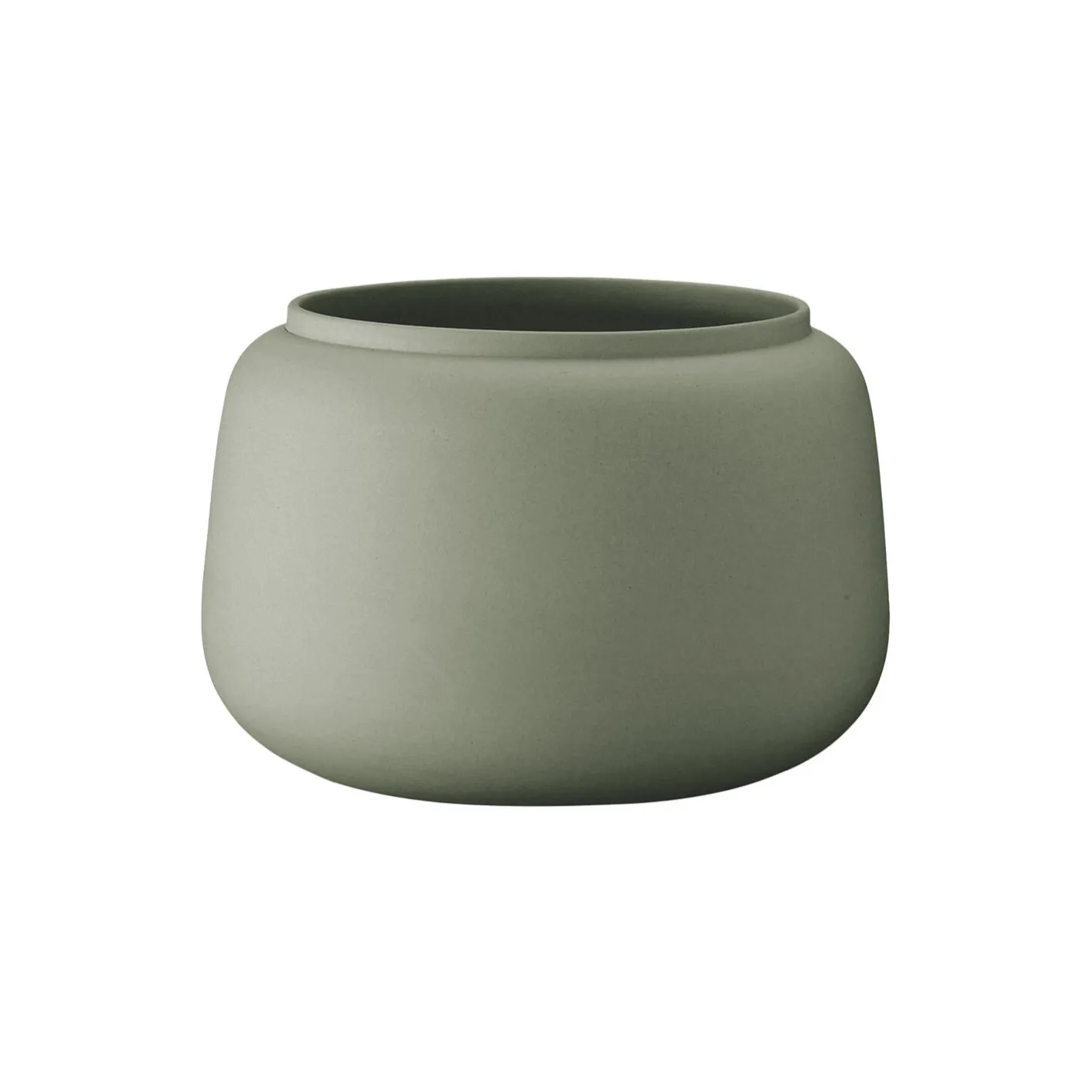 Sale Ditte Fischer Copenhagen Klassisk vase bred stor, army