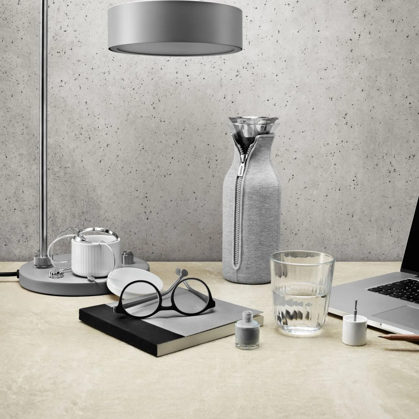 Eva Solo Køleskabskaraffel, light grey woven> Kander & Karafler