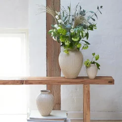 Knabstrup Keramik Knabstrup vase ripple,> Vaser