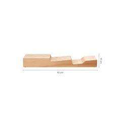 Fiskars Knivblok skuffe, birch