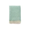 Klippan Yllefabrik Knut Uld plaid, jade