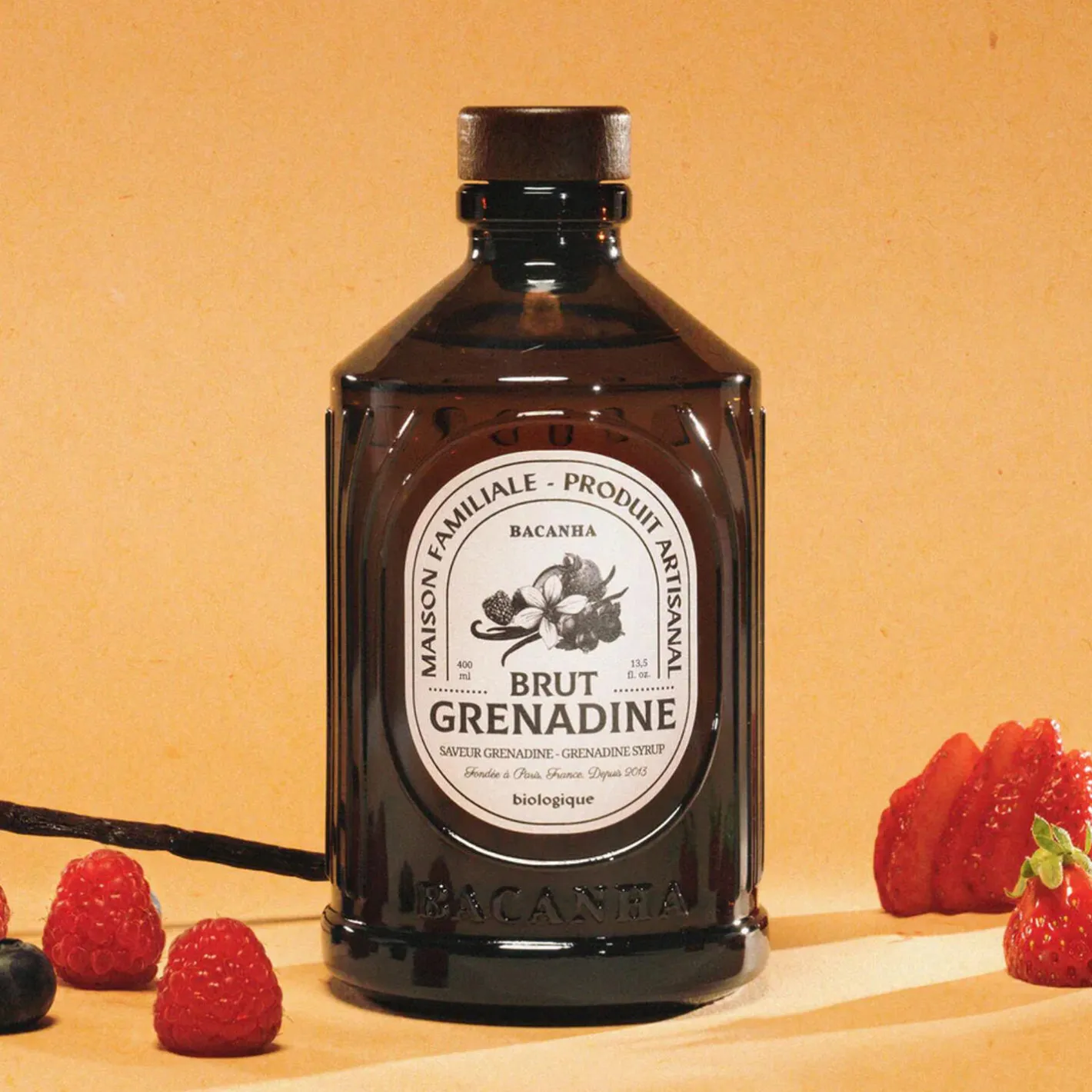 Hot Bacanha Økologisk sirup - Grenadine