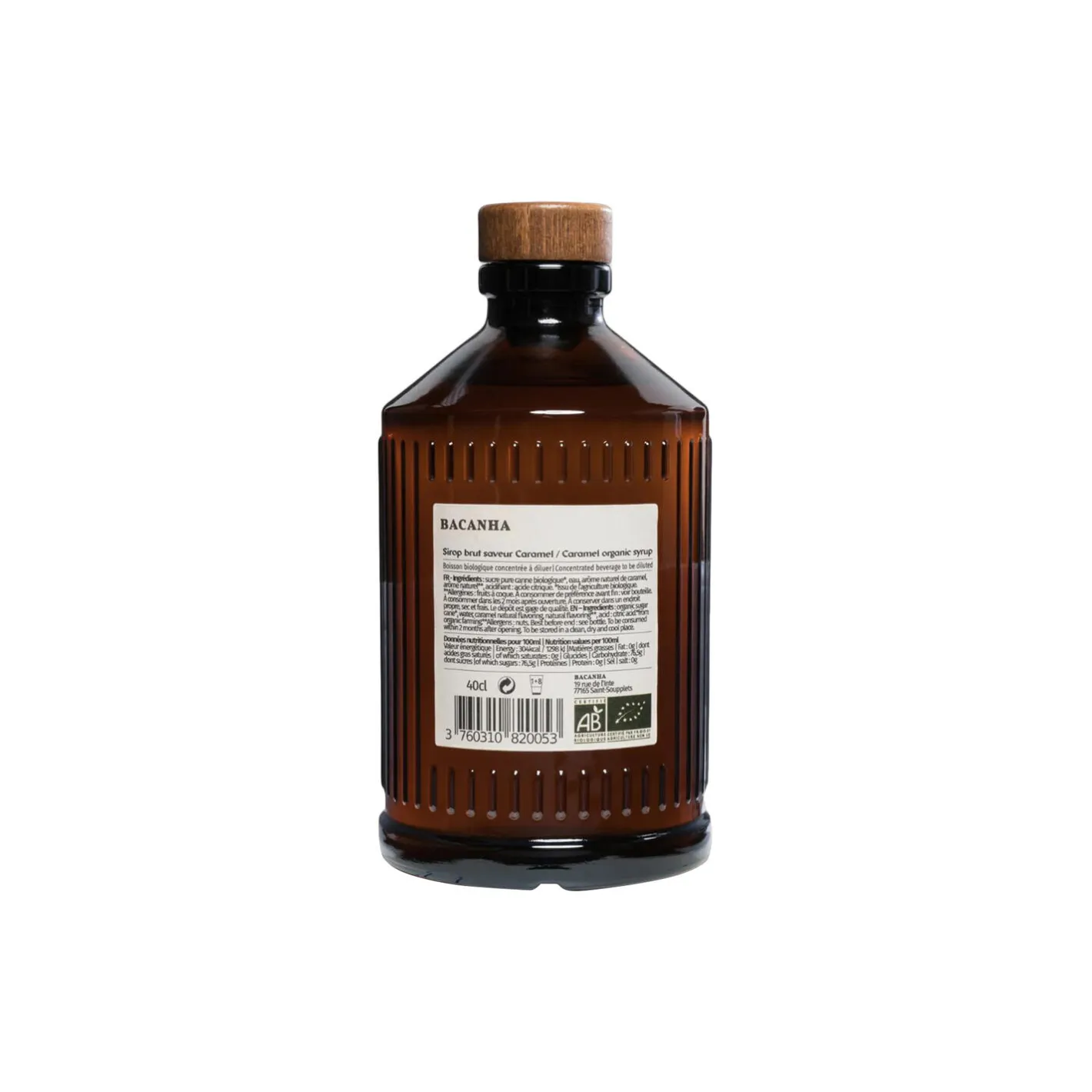 Bacanha Økologisk sirup - Karamel> Delikatesser