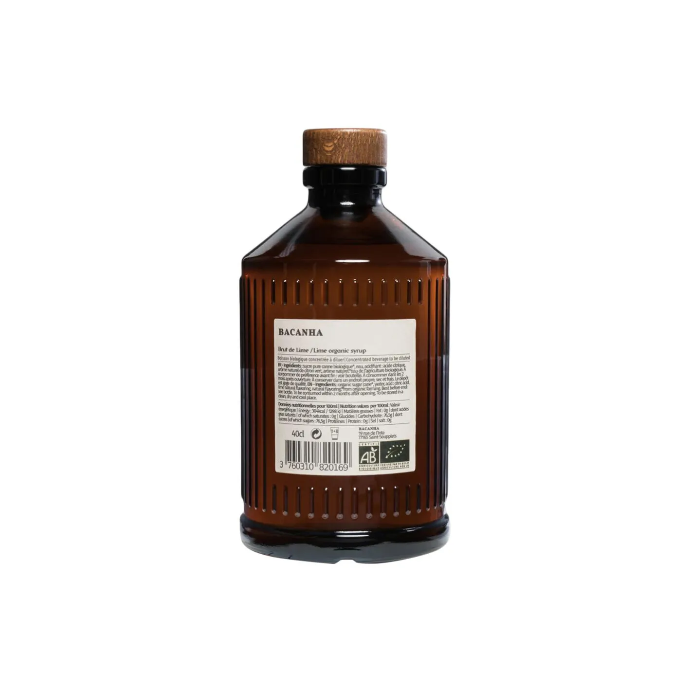 Online Bacanha Økologisk sirup - Lime