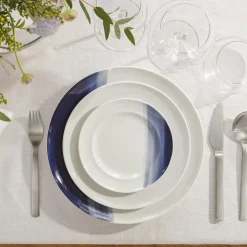 Georg Jensen KOPPEL frokosttallerken 22 cm, blå nuancer> Tallerkener