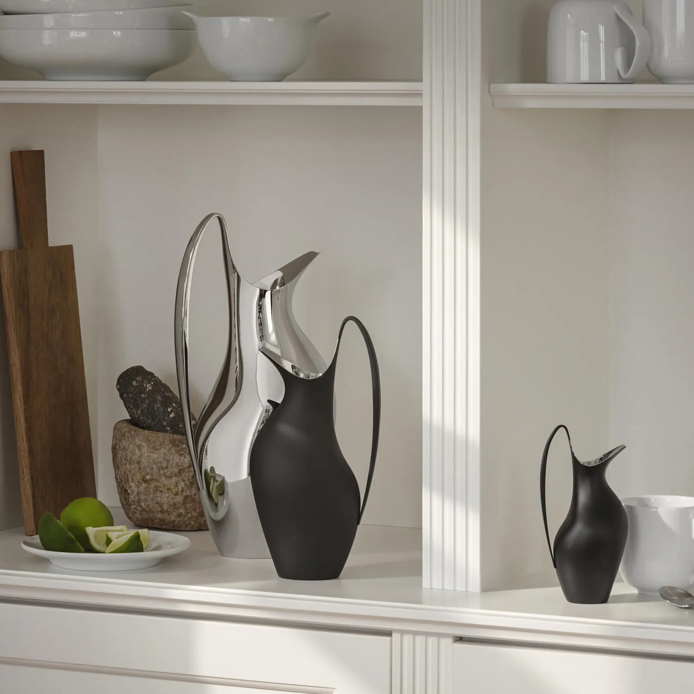 Outlet Georg Jensen Koppel kande 0,75 L, midnight black