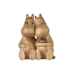 Dsignhouse x Moomin Kram træfigur 80 års jubilæum edition> Figurer & Glaskunst
