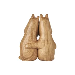 Dsignhouse x Moomin Kram træfigur 80 års jubilæum edition> Figurer & Glaskunst