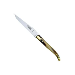 Clearance Laguiole Tradition steakkniv, brunt horn