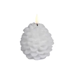 Hot Uyuni Lighting LED candle pine cone, nordic white