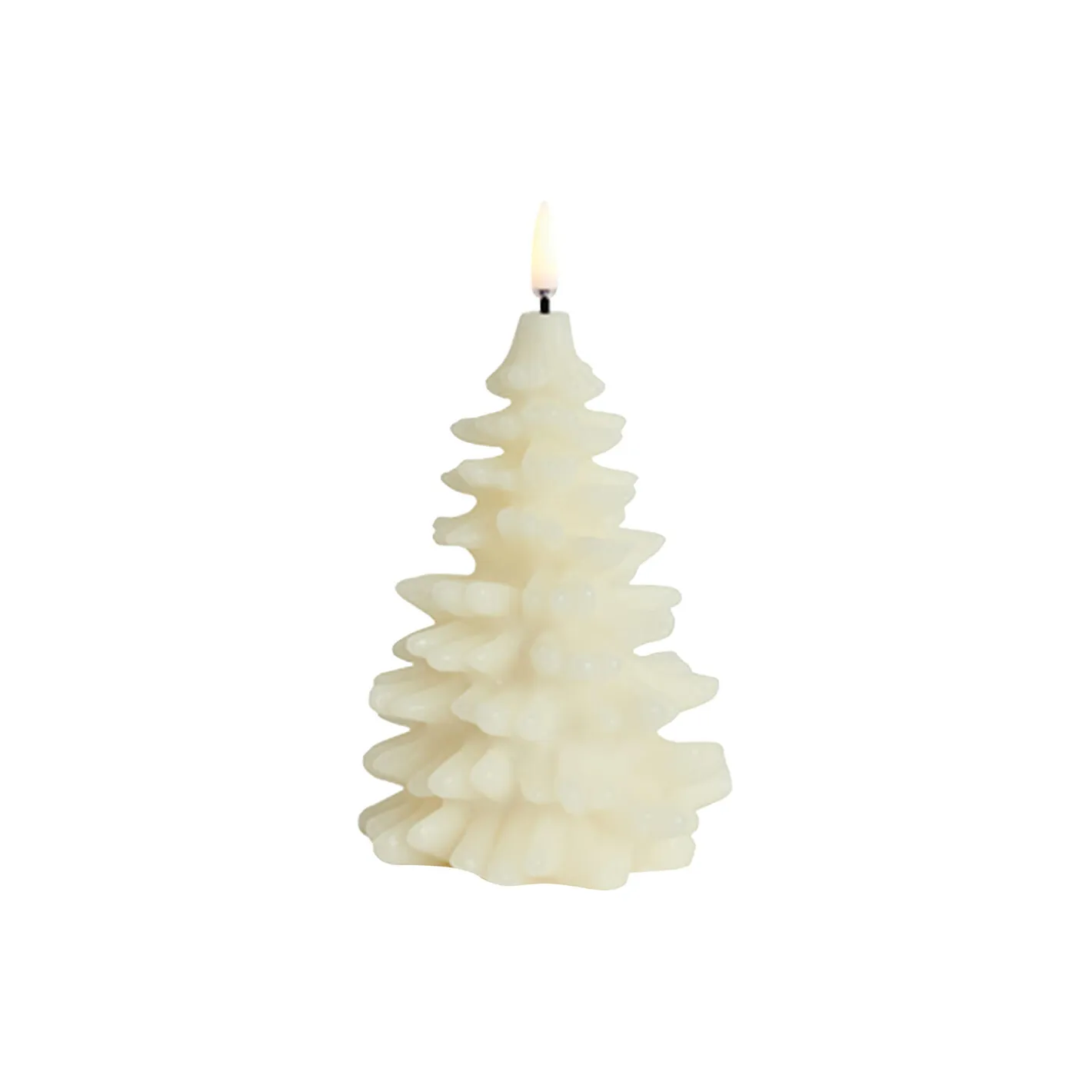 Outlet Uyuni Lighting LED Christmas Tree Candle 15 cm, ivory