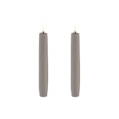 Uyuni Lighting LED Classic Taper Candle 15 cm 2 pcs,> Lys & Duftlys